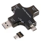 Цифровой USB тестер тока напряжения мощности емкости Atorch J-7C Type-C MicroUSB - изображение 3