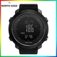 Часы тактические North Edge Apache 3 Black с компасом, барометром, высотомером - изображение 2