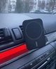 Магнітний автотримач для телефону з бездротовою зарядкою MagSafe 15W Black - зображення 3