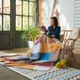 Плед покривало бавовняне Kassandra TM IDEIA 150x220 см квадро (8-29914*009) - зображення 1