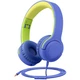 Детские наушники Picun Q2 проводные с микрофоном Blue-Green (3_01919) - изображение 2