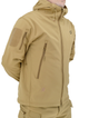 Куртка тактична Eagle Soft Shell JA-01 з флісом Пісочний (Койот) 5XL - зображення 3