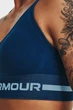 Жіночий темно-синій топ спортивний UA Seamless Low Long Bra Under Armour M 1357719-426 - зображення 7