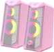 Акустическая система Havit HV-SK202 USB 2.0 Pink - изображение 1