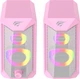 Акустическая система Havit HV-SK202 USB 2.0 Pink - изображение 3