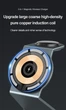 Док-станция JYD Metal 3в1 Magnetic Wireless Charger для iPhone 14/13/12 MagSafe, AirPods, Apple Watch (Grey) - изображение 10