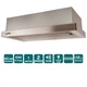 Витяжка VENTOLUX GARDA 50 INOX (500) LED - изображение 2