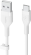 Кабель Belkin USB-A - USB-C Silicone 1 м White (CAB008BT1MWH) - зображення 3