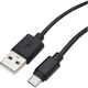 Кабель RZTK USB 2.0 A - Micro USB 1 м Black - изображение 1