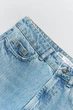 Джинси прямі Zara High-Rise Straight 40 блакитний 6147/068/427 - зображення 9