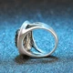 Кольцо Coctail ring Перстень женский .Бохо Черная шпинель м цирконы.19 размер Современный дизайн Италия 4132 -COPY- - изображение 4