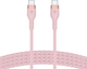 Кабель Belkin USB-C to USB-C 2.0 Braided Silicone 1 м Pink (CAB011BT1MPK) - зображення 5