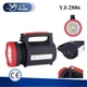 Ліхтар прожектор акумуляторний Yajia YJ 2886 + вбудований USB Power Bank IS3) (12886YJ01922) CLS55 - зображення 7