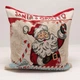 Наволочка с новогодним принтом "Santas Grotto" 45x45 см VG Premium - изображение 1