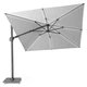 Парасоля садова з підсвічуванням Challenger T² Glow 3x3 Anthracite Light grey PLATINUM - зображення 1