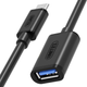 Подовжувач Unitek Y-C476BK USB-C - USB 0.2 м Black (Y-C476BK) - зображення 1