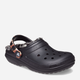 Chodaki damskie z futerkiem Crocs Classic Lined Animal Remix Clog 207842-BKMA W6 36-37 22 cm Czarne (191448996458) - obraz 2