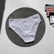 Женские трусы Слипы Ouno 6400 в рубчик, Серые S/M - изображение 2