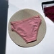 Женские трусы Слипы Ouno 5921 в полосу, Пудровые L/XL - изображение 2