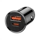 АЗП Baseus Circular Plastic PD3.0 QC 4.0 + 30W USB + Type-C black - изображение 7