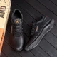 Мужские кожаные кроссовки Jordan Y-707 43 28,5 см Черные - изображение 7