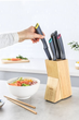 Набор ножей Tefal Fresh Kitchen в деревянной колоде 5 шт (K122S504) - изображение 18