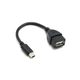 Кабель OTG Mini - USB 2.0 Черный - изображение 2