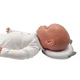 Подушка-подголовник New Life expert Memory Air+ Котик Белый/Серый 21 х 19 см - изображение 5