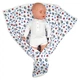 Пеленка фланелевая NL Baby Самолет Белый/Синий 80 х 80 см - изображение 7