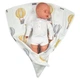 Пеленка муслиновая NL Baby Воздушный шар Белый/Желтый 80 х 80 см - изображение 7