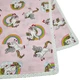 Пеленка муслиновая NL Baby Единорог Розовый 80 х 80 см - изображение 4