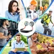 Портативний міні вентилятор на шию 360° Sport Fan, 3 швидкості, Зелений - зображення 4