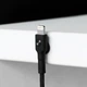 Кабель ZMi Cable USB to Lighting Kevlar 2A 1m AL803 Black - изображение 3