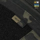 Сумка тактическая через плечо на грудь M-TAC Sphaera Hex Hardsling Bag Large с липучкой Elite Multicam Black/Black для пистолета (сумка на пояс) - изображение 5