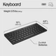 Клавіатура HP 350 Compact Multi-Device Bluetooth UA Black (692S8AA) - зображення 8