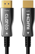 Kabel Claroc HDMI - HDMI 2.0 AOC 4K 60 Hz 50 m (FEN-HDMI-20-50M) - obraz 3