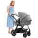 Візок Kinderkraft 3 в 1 Moov Gray Melange (KKWMOOVGRYM0NC) (5902533915019) - зображення 2