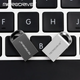 USB мини металлическая флешка 128ГБ Microdrive 128GB Серый - изображение 5