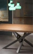 Дизайнерский Кухонный обеденный стол из натурального дерева Loft Design 220x80x75h Черный / Дерево ATL794 - изображение 9