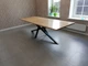 Дизайнерский Кухонный обеденный стол из натурального дерева Loft Design 220x80x75h Черный / Дерево ATL794 - изображение 4
