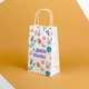Пакет подарочный на 1 сентября eko-kraft 150*90*240 мм 10 шт/уп Пакетик с ручками для сувениров и угощений детям в школу "З Днем знань" - изображение 1