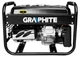 Генератор Graphite бензиновий 230В (1 фаза), 2/2.2кВт, ручний старт, AVR, 40кг (58G904) - изображение 4