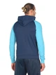 Олімпійка JOMA academy iv zip-up hoodie navy fluor turquoise 2XL (101967.342) - изображение 3