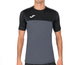 Футболка JOMA t-shirt winner anthracite-black s/s 4XS-3XS (100946.151) - зображення 1