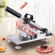 Ломтерезка слайсер ручной BauTech D20 машинка для нарезки мяса, колбасы и сыра из нержавеющей стали - изображение 3