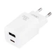 Сетевое зарядное устройство XO HN238A PD 30W mini quick charger White - изображение 2