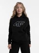 Дитяче худі для дівчинки 4F 4FJAW23TSWSF638-20S 122 см Чорне (5904698455607) - зображення 1