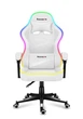 Компьютерное геймерское кресло HUZARO Force 4.4 WHITE RGB - изображение 2