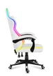 Компьютерное геймерское кресло HUZARO Force 4.4 WHITE RGB - изображение 11