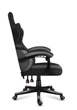 Игровое компьютерное кресло HUZARO FORCE 4.4 Grey Mesh Обивка ткань Серое - изображение 5